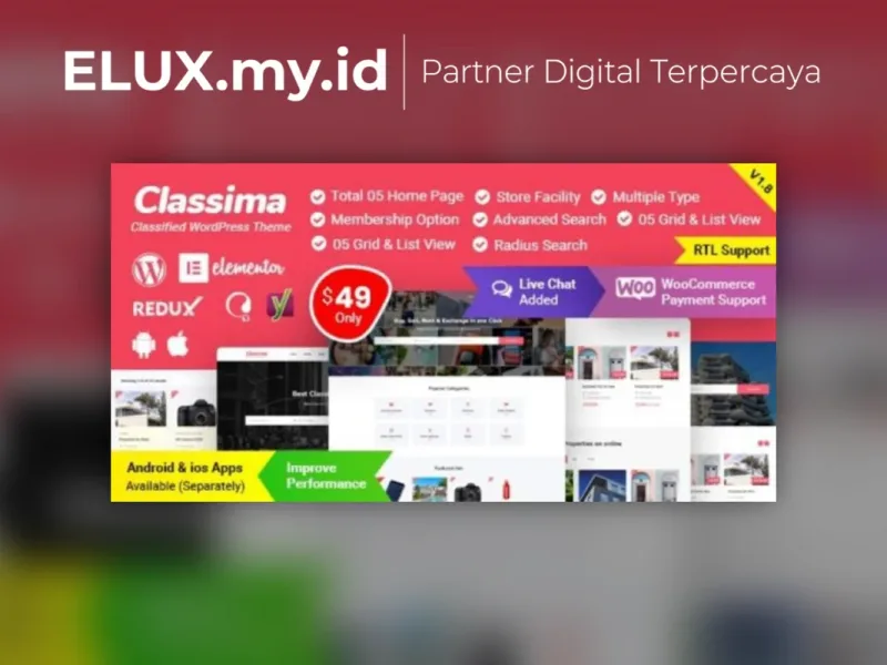 Classima Classified Ads Wordpress Theme Tampilan Classima Classified Ads Wordpress Theme