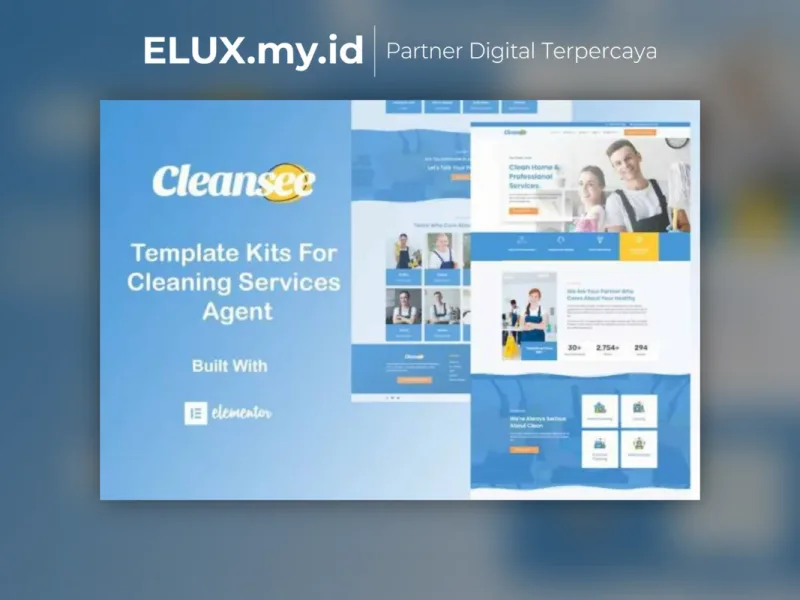 Cleansee Cleaning Service Elementor Template Kit Foto Asli Cleansee Cleaning Service Elementor Template Kit Lifetime Unlimited
