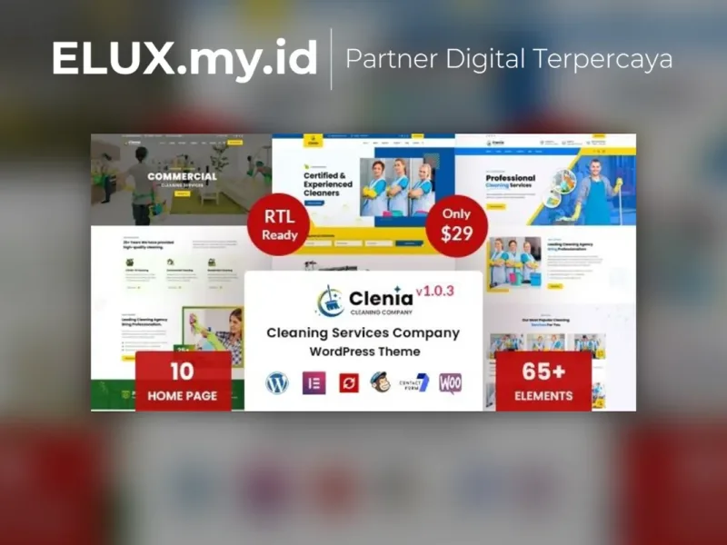 Clenia Cleaning Services Wordpress Theme Jual Clenia Cleaning Services Wordpress Theme