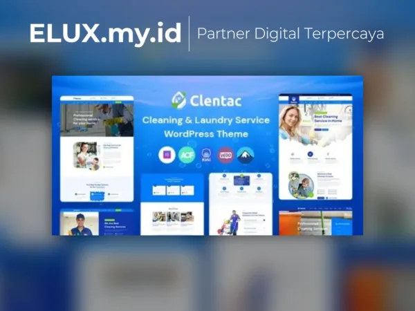 Lisensi Resmi Clentac Cleaning Services Wordpress Theme