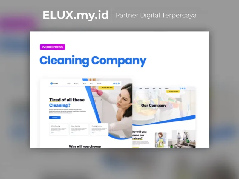 Clino Cleaning Business Elementor Template Kit Tampilan Clino Cleaning Business Elementor Template Kit Lifetime Unlimited