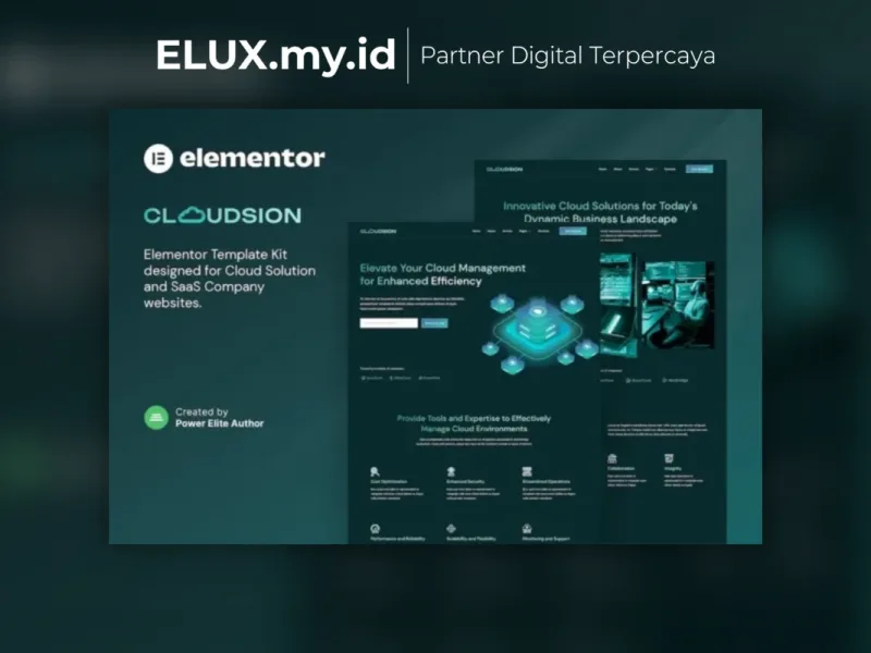 Cloudsion Cloud Solution Saas Company Elementor Jual Cloudsion Cloud Solution Saas Company Elementor Template Kit Lifetime