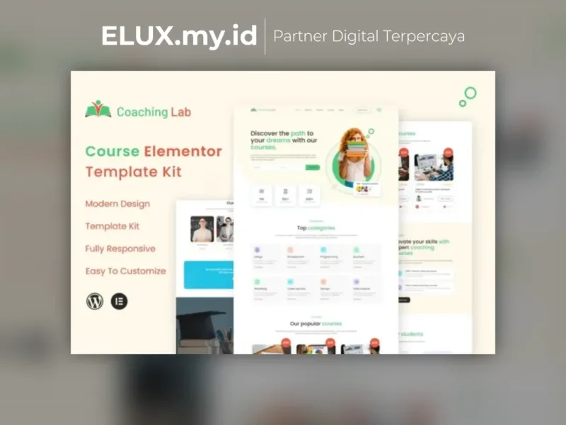 Coaching Lab Coaching Center Elementor Template Lisensi Resmi Coaching Lab Coaching Center Elementor Template Kit Lifetime