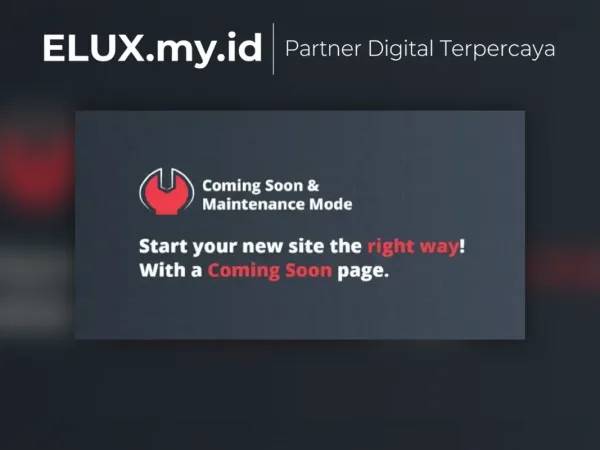 Detail Produk Coming Soon Maintenance Mode Pro Wordpress Plugin
