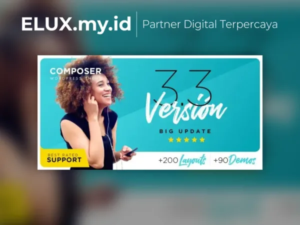 Tampilan Composer Responsive Multi Purpose High Performance Wordpress Theme