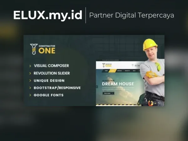 Jual Constructor One Construction Wp Theme