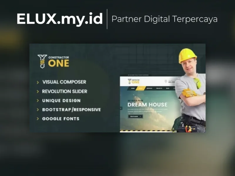 Constructor One Construction Wp Theme Jual Constructor One Construction Wp Theme