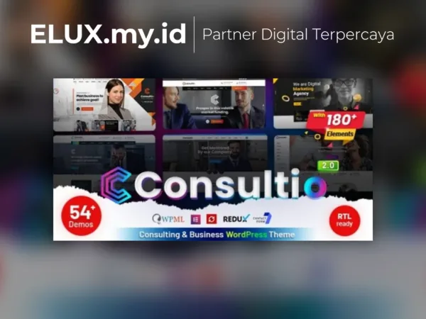 Foto Asli Consultio Consulting Corporate Wordpress Theme
