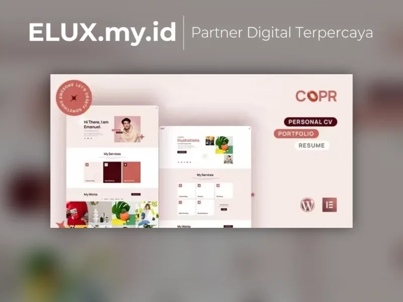 Copr One Page Personal Portfolio Cv And Resume Detail Produk Copr One Page Personal Portfolio Cv And Resume Wordpress Theme