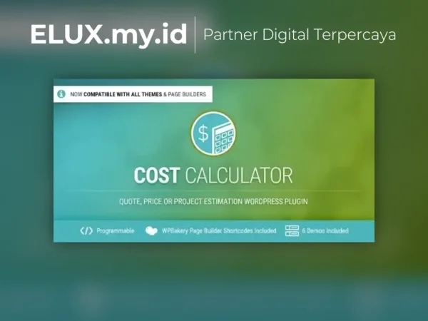Tampilan Cost Calculator Wordpress Plugin