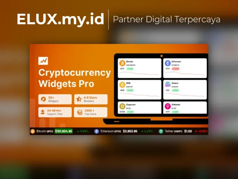 Cryptocurrency Widgets Pro Wordpress Crypto Plugin Detail Produk Cryptocurrency Widgets Pro Wordpress Crypto Plugin