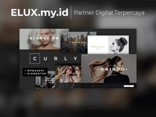 Detail Produk Curly A Stylish Wordpress Theme For Hairdressers And Hair Salons