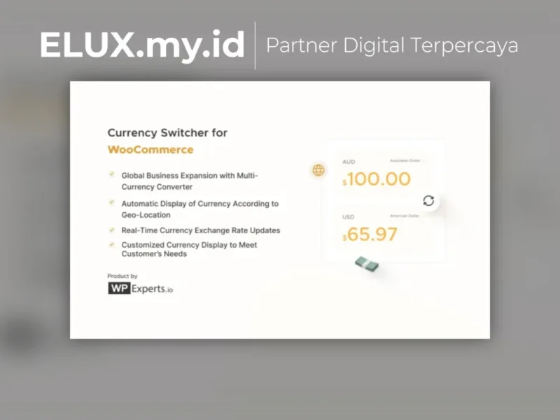 Currency Switcher For Woocommerce Wordpress Plugin Lisensi Resmi Currency Switcher For Woocommerce Wordpress Plugin