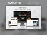 Delicio Restaurant Wordpress Lifetime Template Kit Delicio Restaurant Wordpress Template Kit