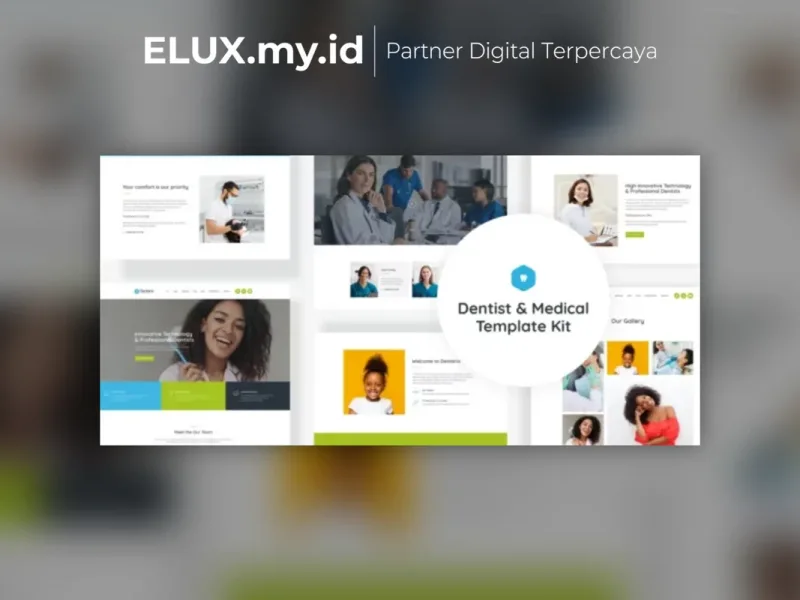 Dentario Dentist Medical Elementor Template Kit Jual Dentario Dentist Medical Elementor Template Kit Lifetime Unlimited Domain