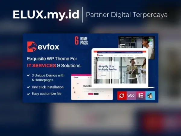 Tampilan Devfox It Solutions And Services Wordpress Theme Rtl