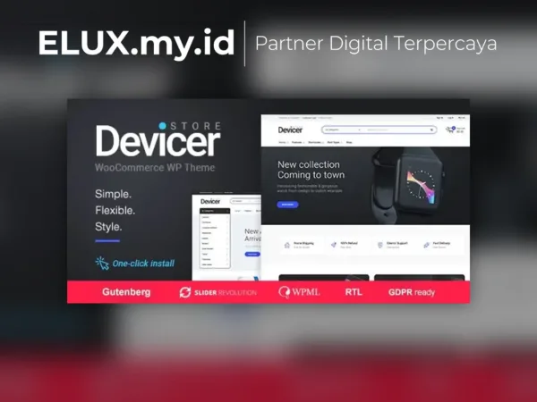 Foto Asli Devicer Electronics Mobile Tech Store Wordpress Theme