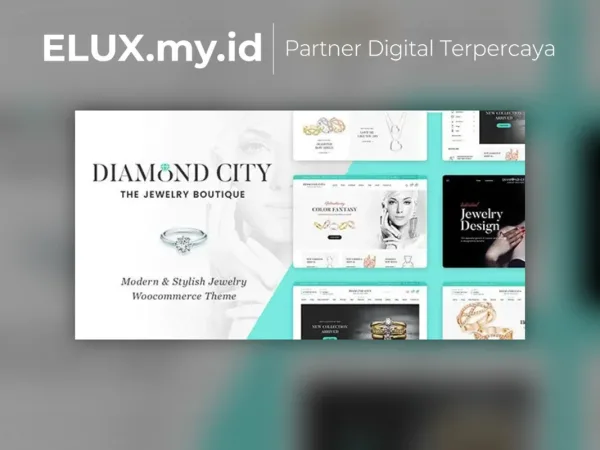 Lisensi Resmi Dici Jewelry Shop Wordpress Theme