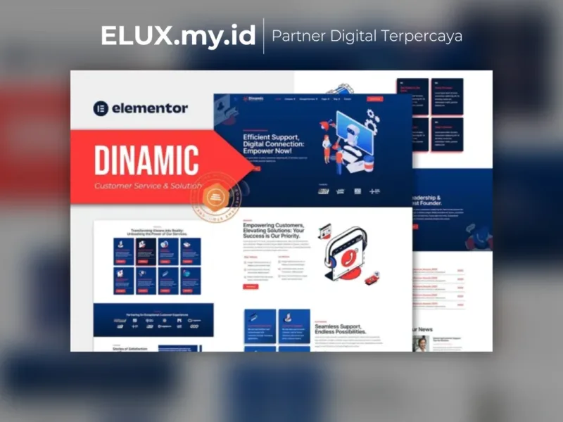 Dinamic Customer Service Solution Elementor Pro Jual Dinamic Customer Service Solution Elementor Pro Template Kit Lifetime