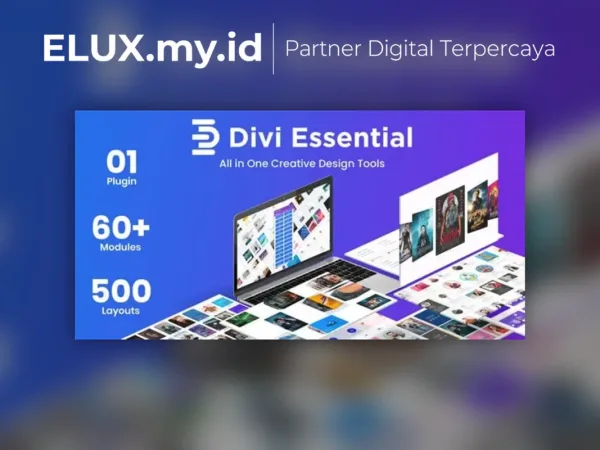 Detail Produk Divi Essential Module Pack To Supercharge Divi Website Wordpress