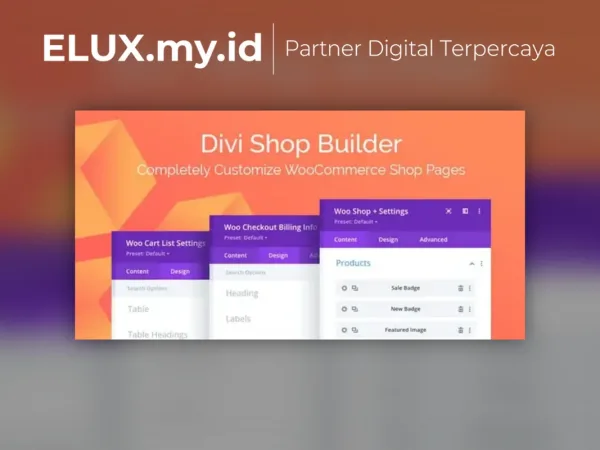 Lisensi Resmi Divi Shop Builder For Woocommerce Completely Customize