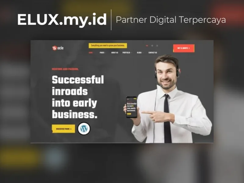 Lisensi Resmi Docle Digital Agency Services Wordpress Theme
