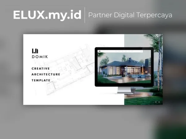 Foto Asli Domik Creative Responsive Architecture Wordpress Theme
