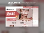 Drouge Cosmetic Elementor Lifetime Template Kit Drouge Cosmetic Elementor Template Kit Lifetime