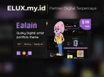 Ealain - Digital Artist Creative Portfolio Wordpress Theme & Figma Ealain Digital Artist Creative Portfolio