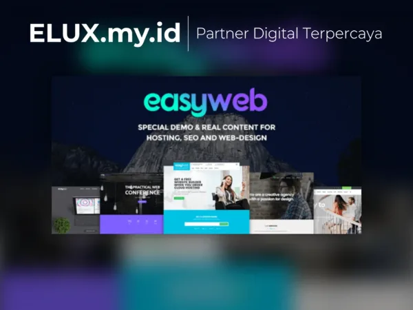 Detail Produk Easyweb Wp Theme For Hosting Seo And Web Design Agencies