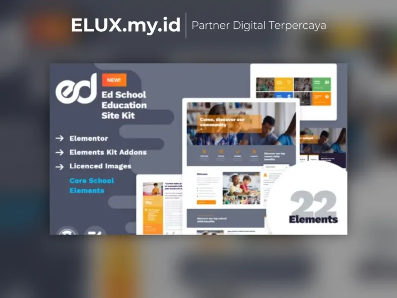 Edschool Education Template Kit Lifetime Lisensi Resmi Edschool Education Template Kit Lifetime Unlimited Domain