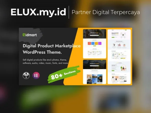 Detail Produk Eidmart Digital Marketplace Wordpress Theme