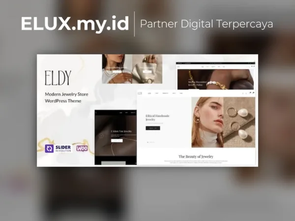 Lisensi Resmi Eldy Jewelry Store Woocommerce Wordpress Theme