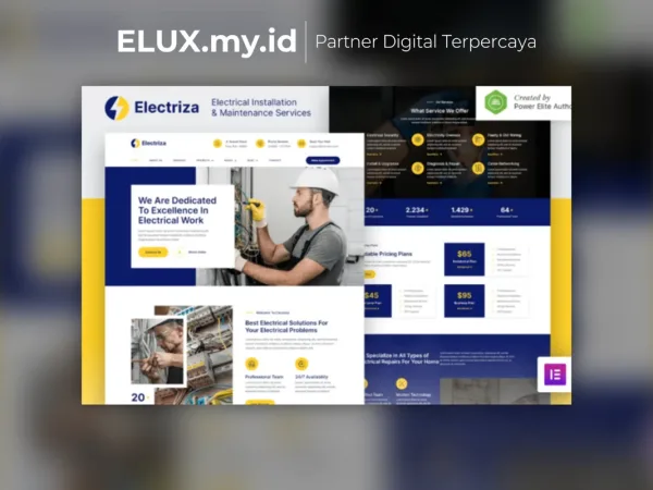 Foto Asli Electriza Electrical Installation Maintenance Services Elementor