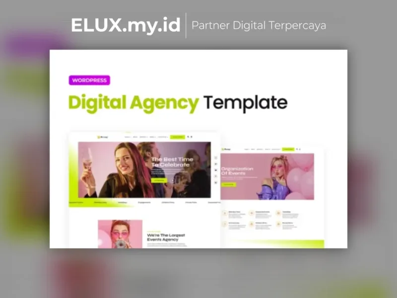 Emoji Event Agency Elementor Template Kit Detail Produk Emoji Event Agency Elementor Template Kit Lifetime Unlimited