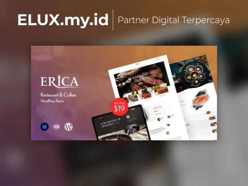 Erica Restaurant Coffee Wordpress Theme Tampilan Erica Restaurant Coffee Wordpress Theme