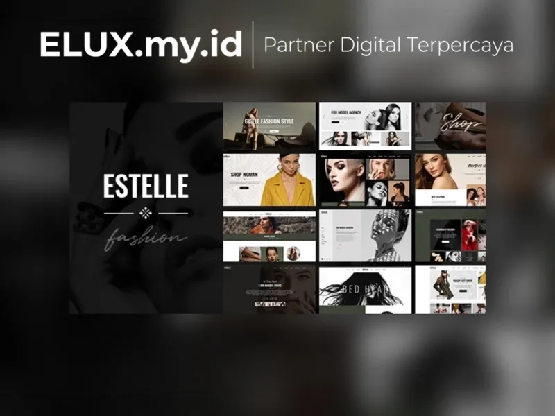 Lisensi Resmi Estelle Fashion And Modelling Agency Wordpress Theme