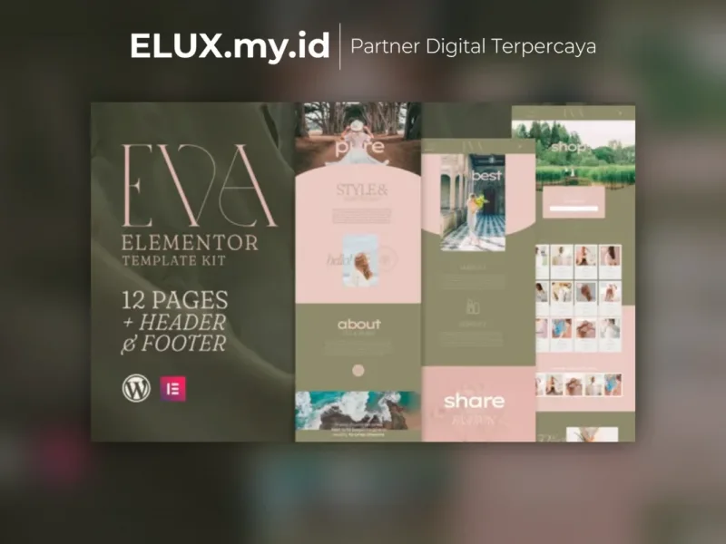 Eva Elementor Template Kit Woocommerce Compatible Foto Asli Eva Elementor Template Kit Woocommerce Compatible Elementor Kit