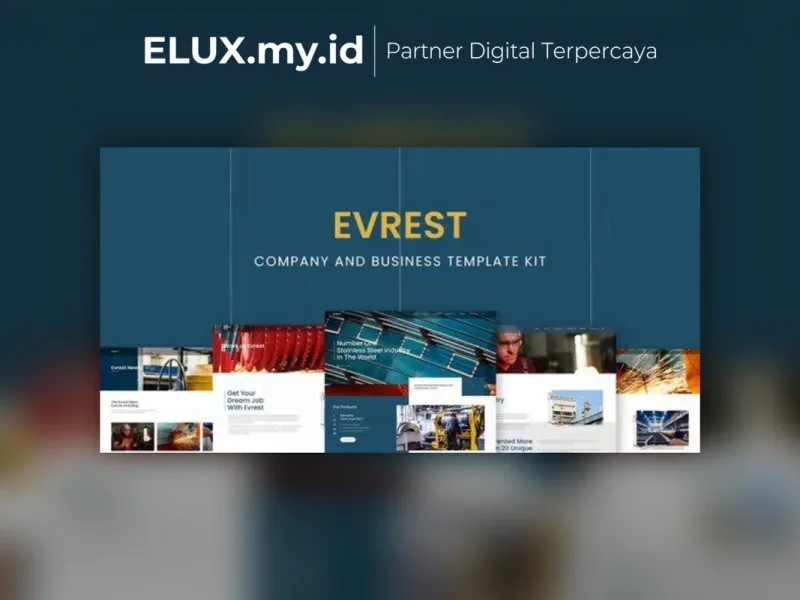 Evrest Company Business Elementor Template Kit Lisensi Resmi Evrest Company Business Elementor Template Kit Lifetime Unlimited