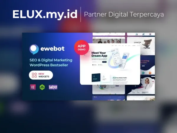 Foto Asli Ewebot Marketing Seo Digital Agency Wordpress Theme