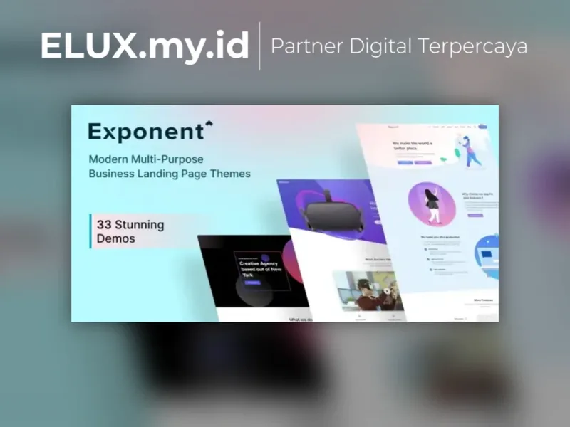 Exponent Modern Multi Purpose Business Wordpress Jual Exponent Modern Multi Purpose Business Wordpress Theme