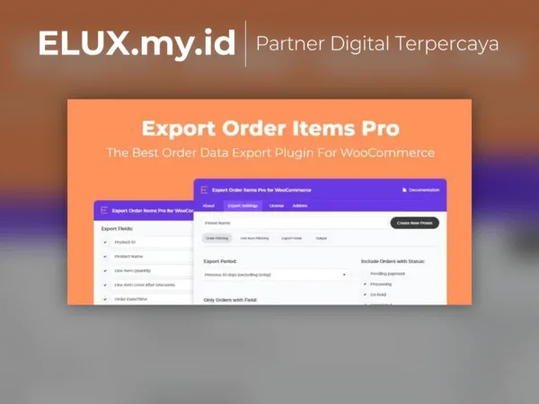 Lisensi Resmi Export Order Items Pro For Woocommerce The Best Order Data Export