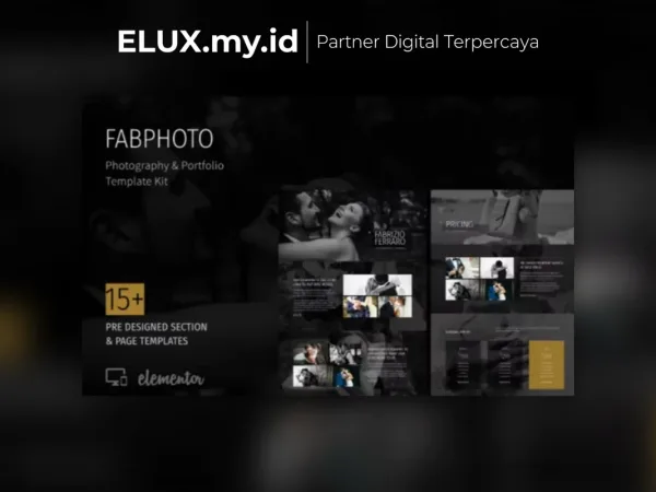 Foto Asli Fabphoto Photography And Portfolio Template Kit Lifetime Unlimited