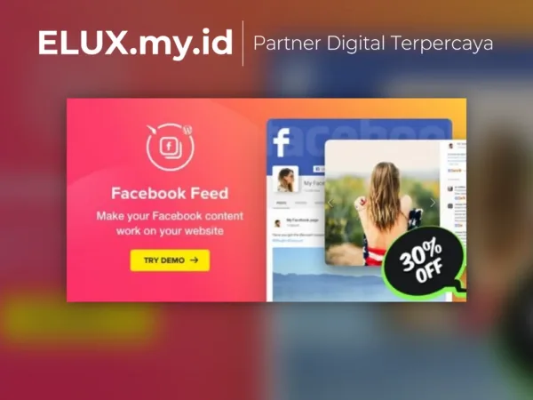 Tampilan Facebook Feed Wordpress Facebook Plugin