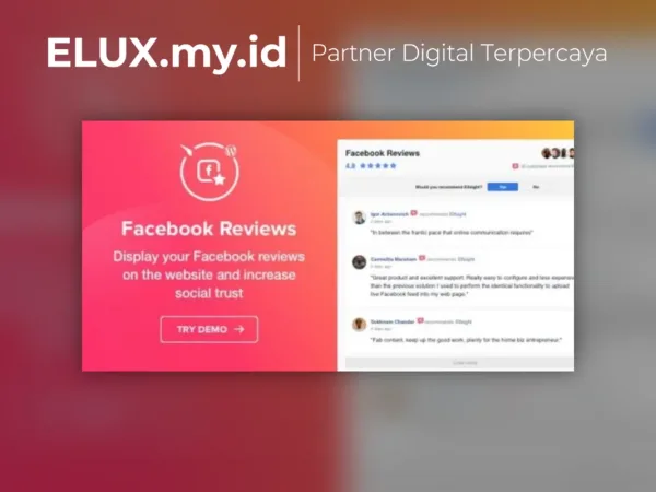 Detail Produk Facebook Reviews Wordpress Facebook Reviews Plugin