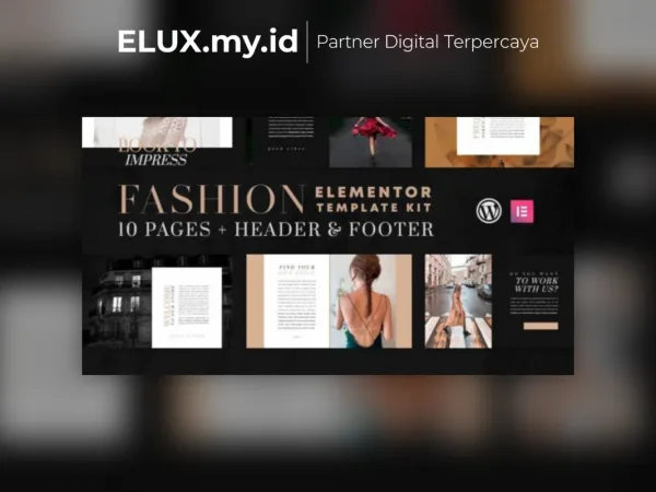 Jual Fashion Art Woocommerce Elementor Template Kit Lifetime Unlimited Domain