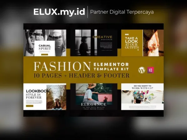 Tampilan Fashion Spirit Woocommerce Elementor Template Kit Lifetime Unlimited