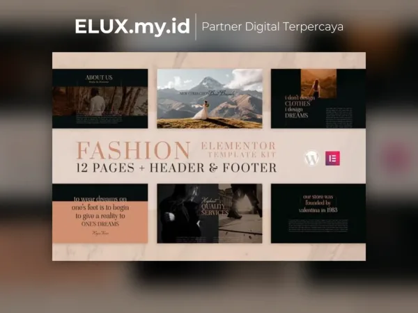Jual Favas Elementor Template Kit Woocommerce Online Shop Compatible 12 Pages