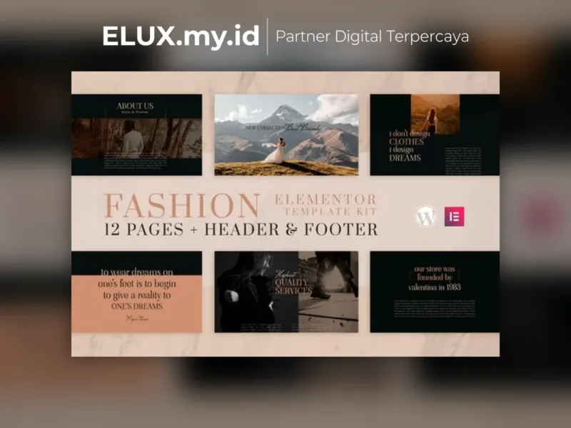 Jual Favas Elementor Template Kit Woocommerce Online Shop Compatible 12 Pages
