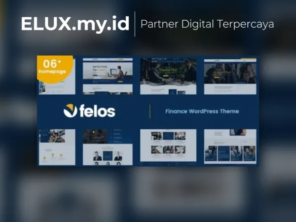 Tampilan Felos Finance Wordpress Theme